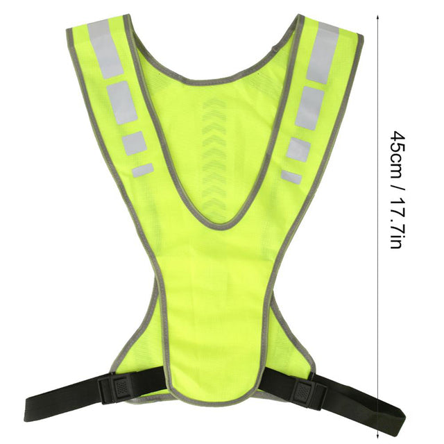 Men's High Visibility Reflective Cycling Vest