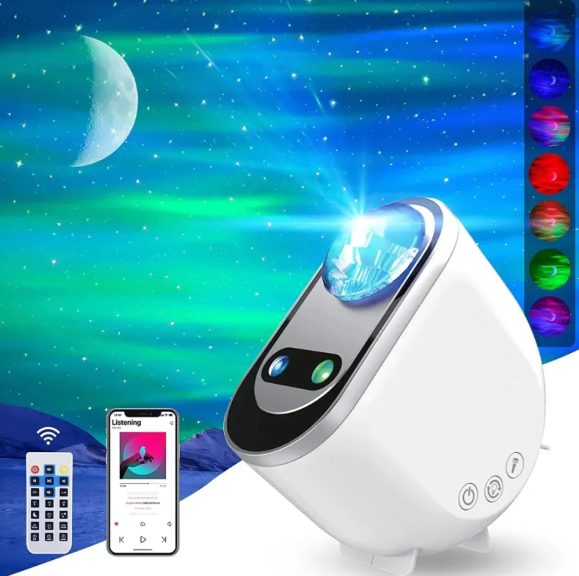 Aurora Star Projector Lamp