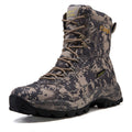 Men's Camouflage High-Top Martin Boots with Anti-Skid