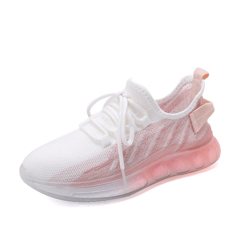 Stylish Women's Breathable Mesh Sneakers with Soft Sole