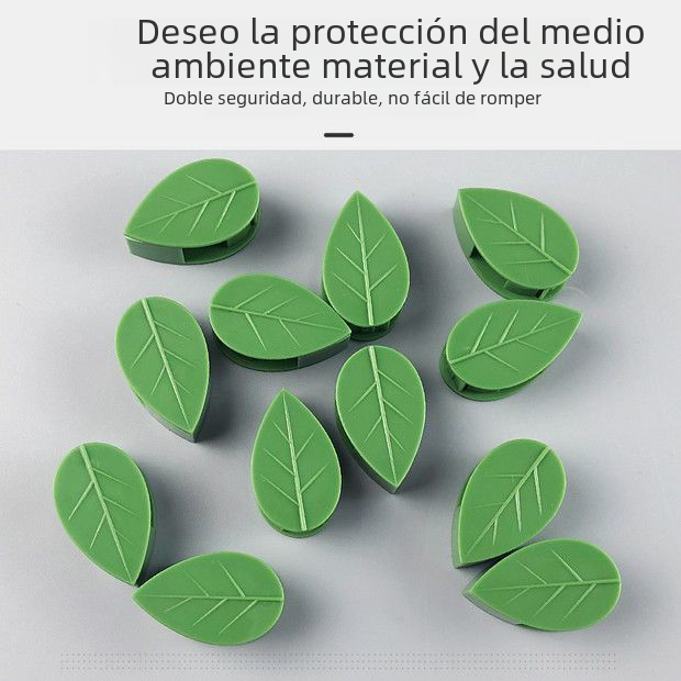 Wall-Mounted Hooks for Climbing Plants and Vines