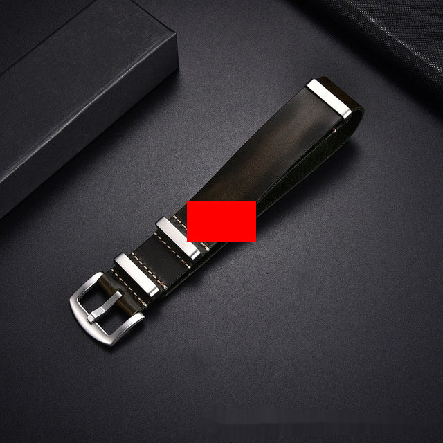 Retro Top Layer Cowhide Leather Watch Strap