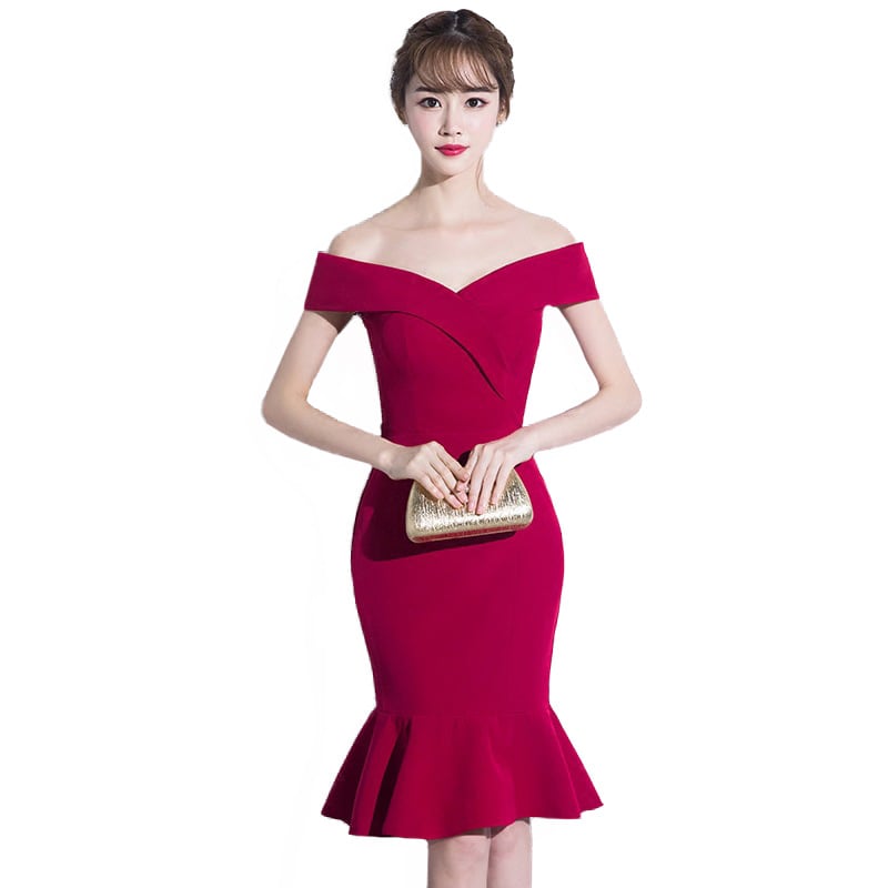 Off The Shoulder Maxi Dress for Women