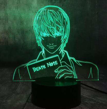 3D Color Touch Control LED Visual Lamp