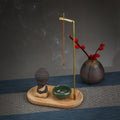 Creative Small Monk Incense Holder Verdandi Set