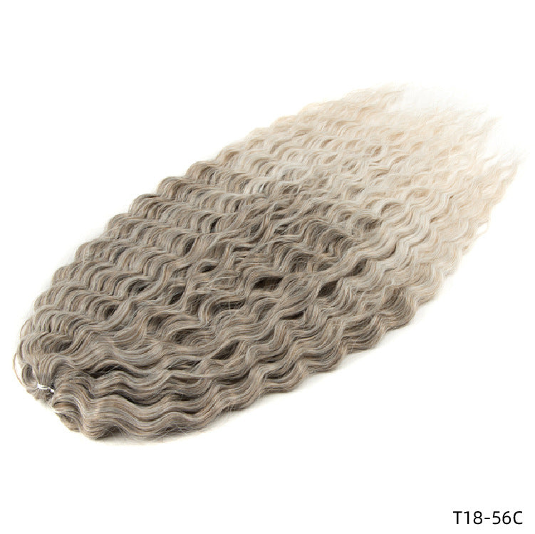 Chemical Fiber Water Ripple Crochet Curls Extensions