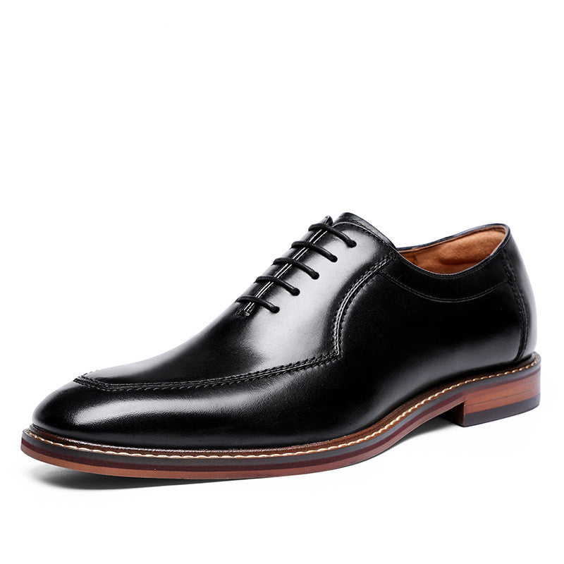 Sponge Leather Men's Shoes for Gentlemen