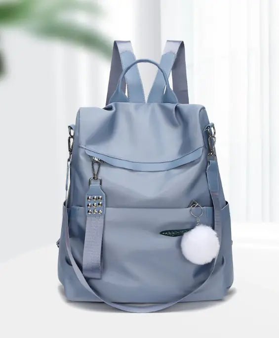 Fashionable Anti-Theft Oxford Cloth Backpack for Women
