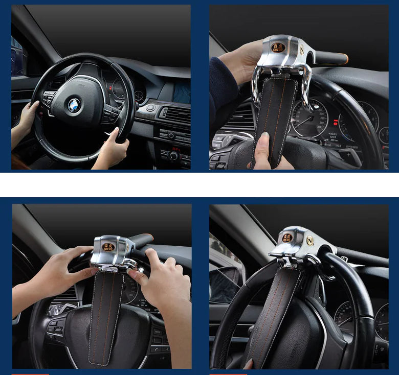 Senhu Steering Wheel Lock with Alarm System