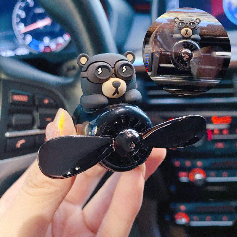 Aviator Bears Car Air Outlet Aromatherapy