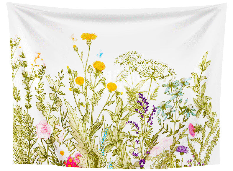 DIY Bohemian Mandala Skull Tapestry Home Decor