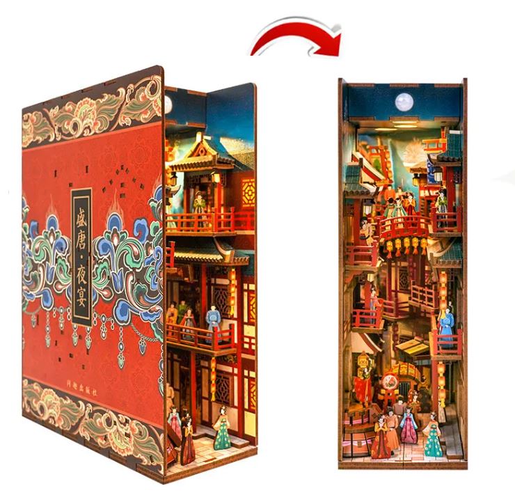 3D Model Bookcase Creative Gift