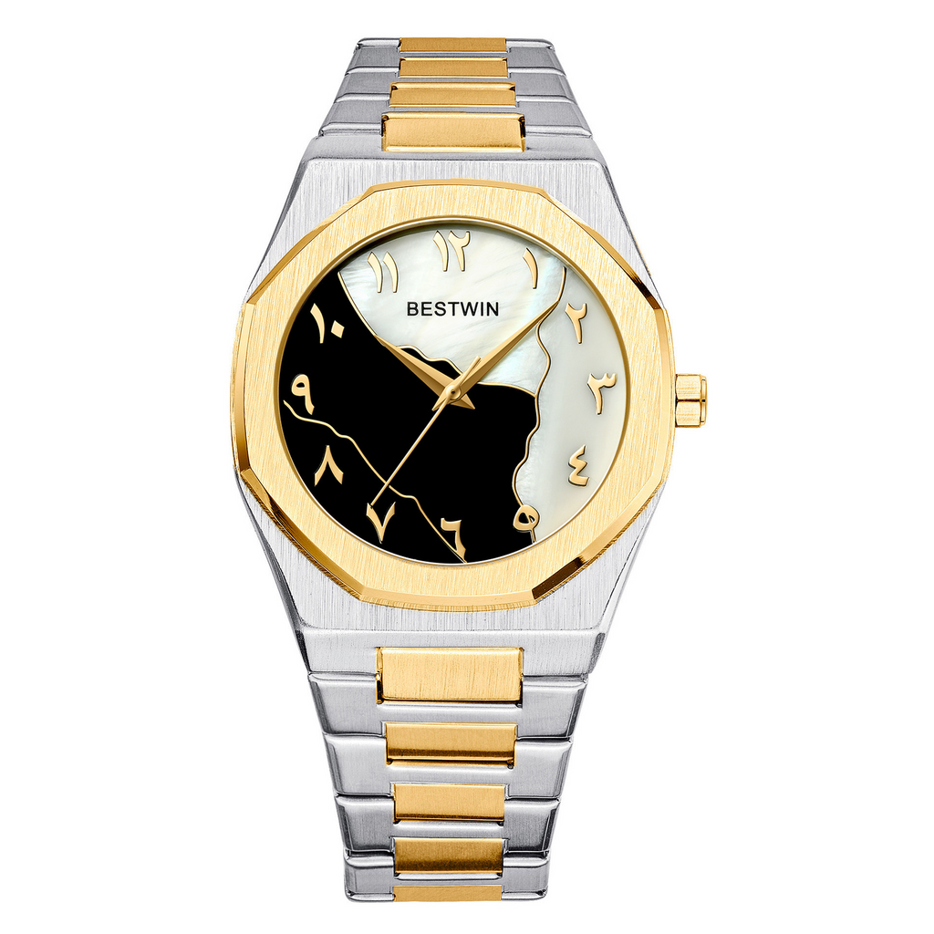 Minimalist Steel Band Quartz Watch for Men