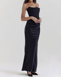 Trendy Sleeveless Bodycon Wrap Dress in Solid Colors