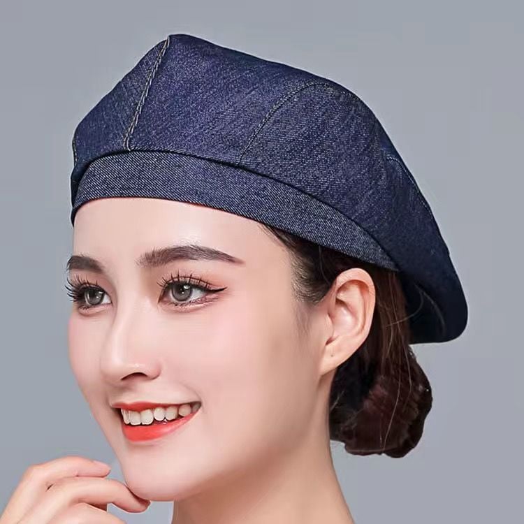 Breathable Kitchen Cowboy Beret for Women
