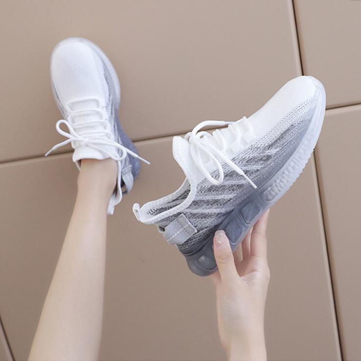 Stylish Women's Breathable Mesh Sneakers with Soft Sole