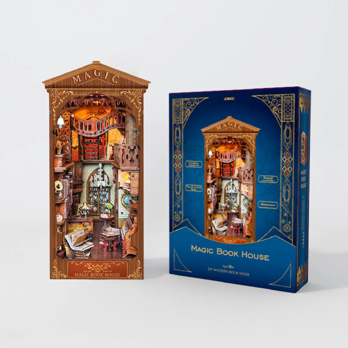 DIY Cottage Magic World 3D Stereo Book Stand