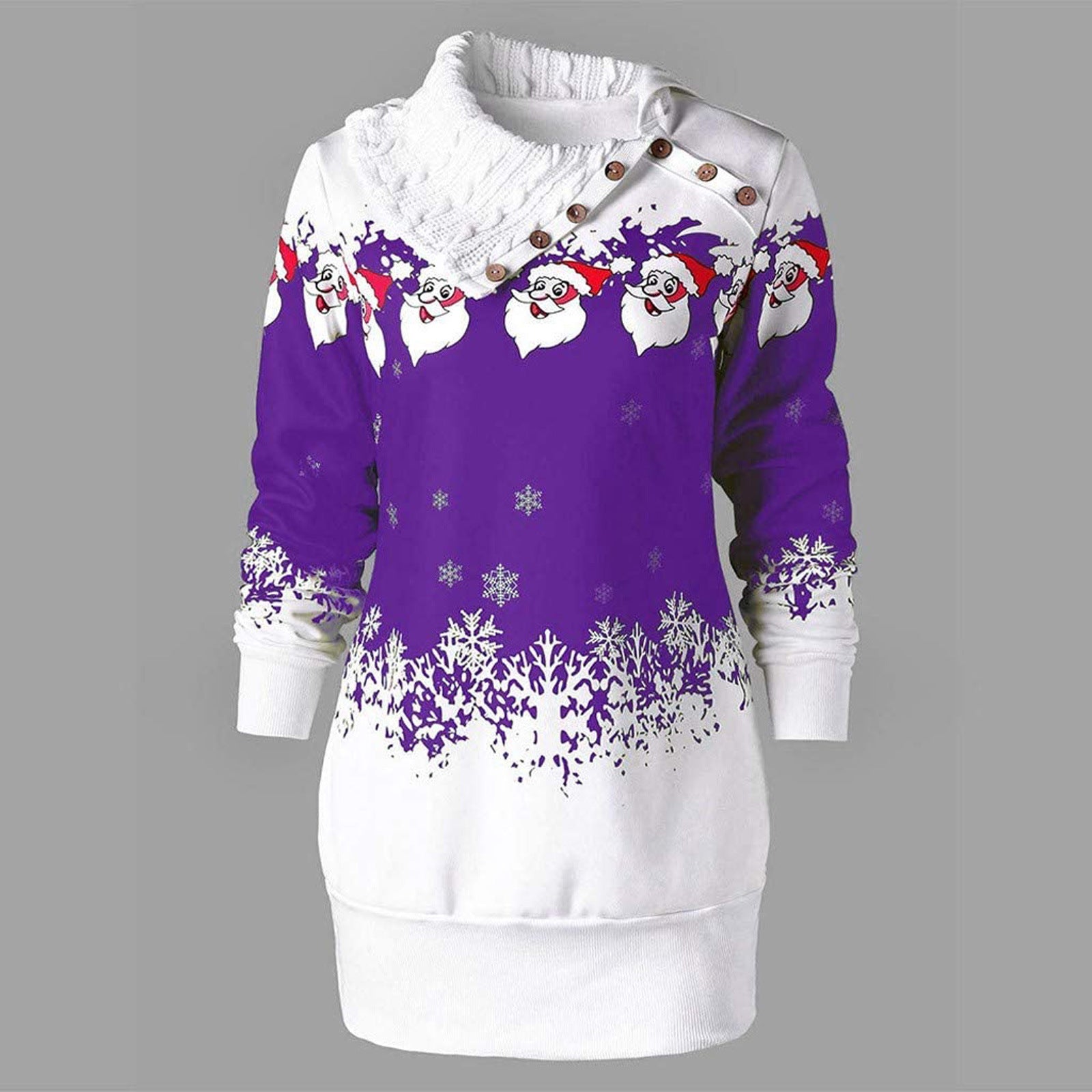 Women's Long Sleeve Dress - Six Colors for Christmas