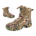Camouflage High Top Men's Warm Hiking Shoes