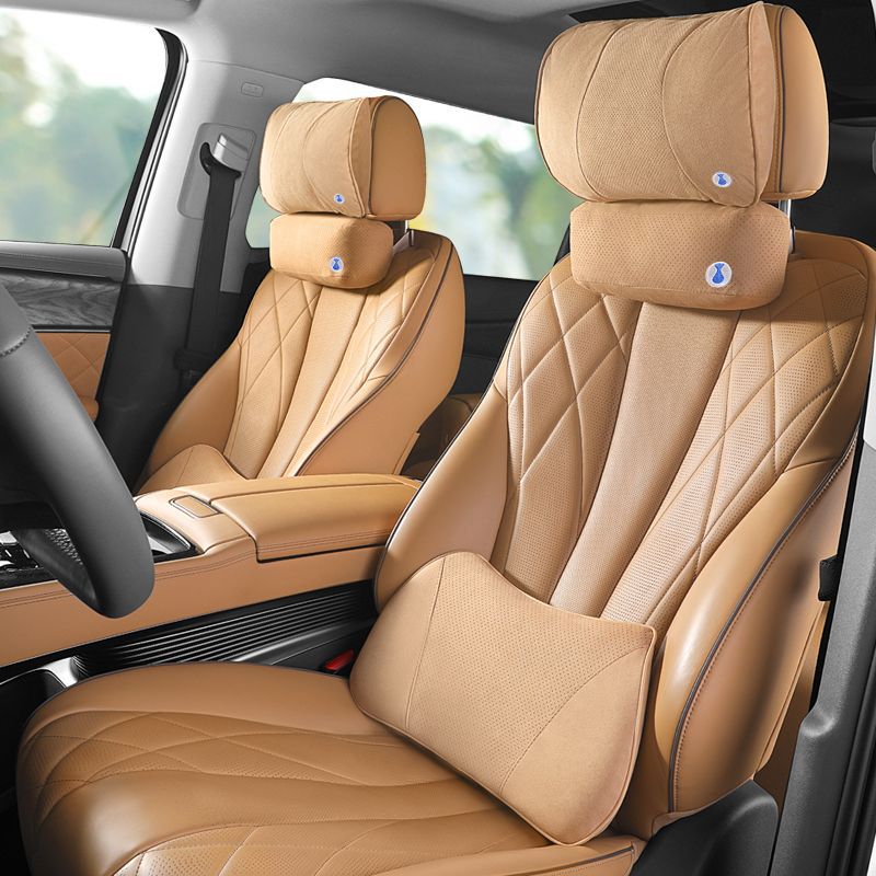 D9 Car Headrest Neck Pillow and Lumbar Support