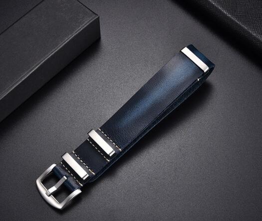 Retro Top Layer Cowhide Leather Watch Strap