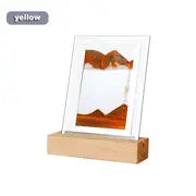 Quicksand Art Desk Lamp - USB 3D Night Light