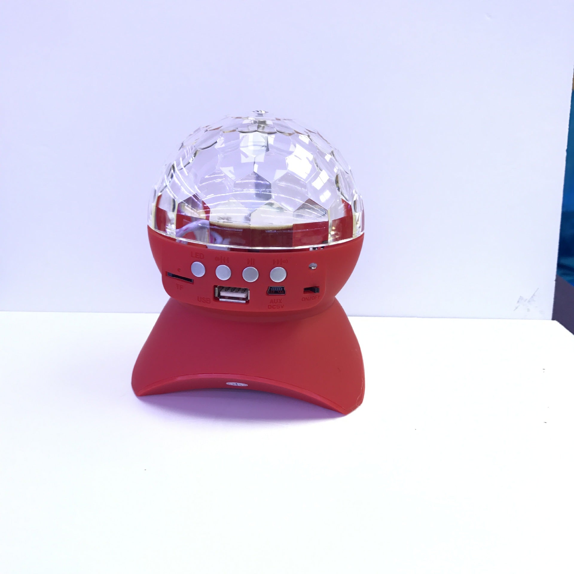 Colorful Mini LED Bluetooth Speaker with USB Connection