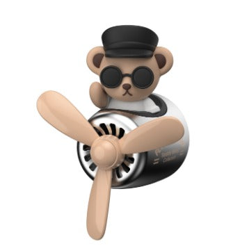 Aviator Bears Car Air Outlet Aromatherapy