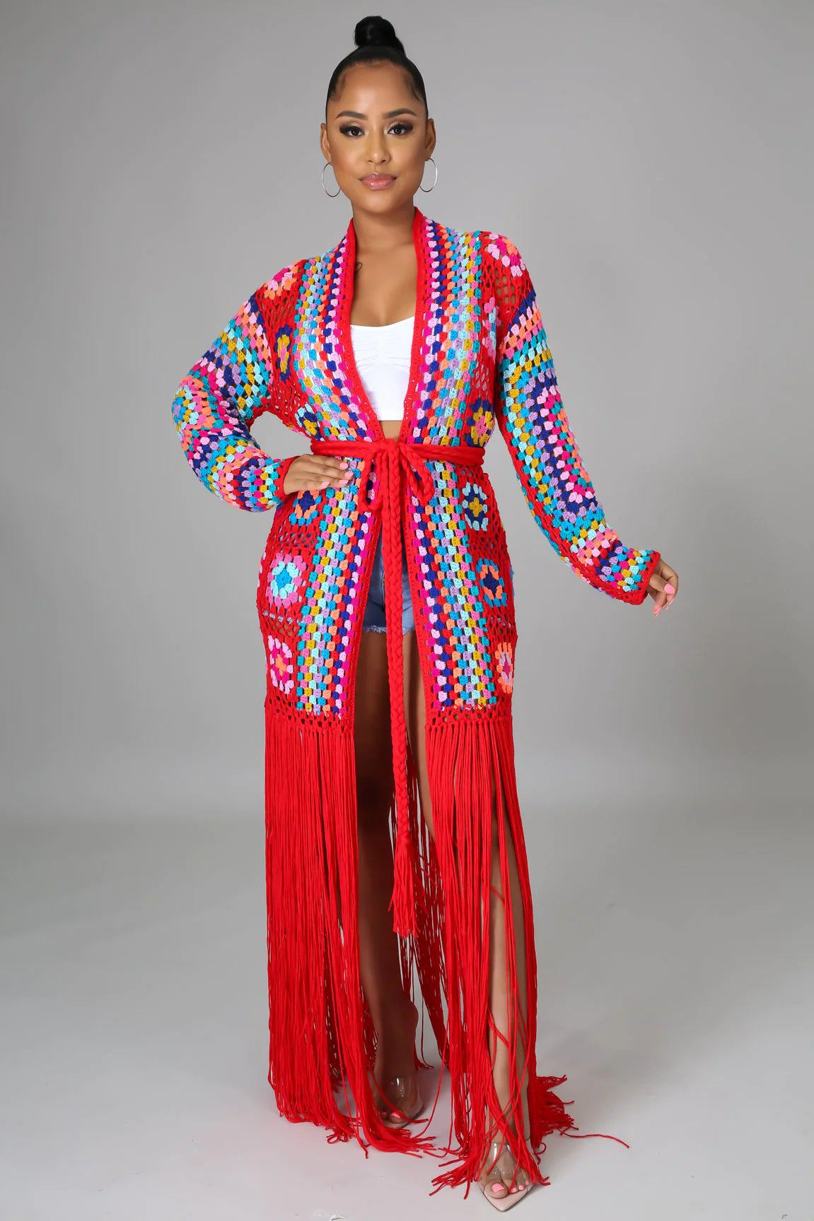 Handcrafted Crochet Beach Cardigan for Women