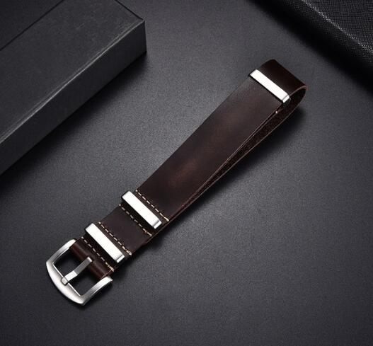 Retro Top Layer Cowhide Leather Watch Strap