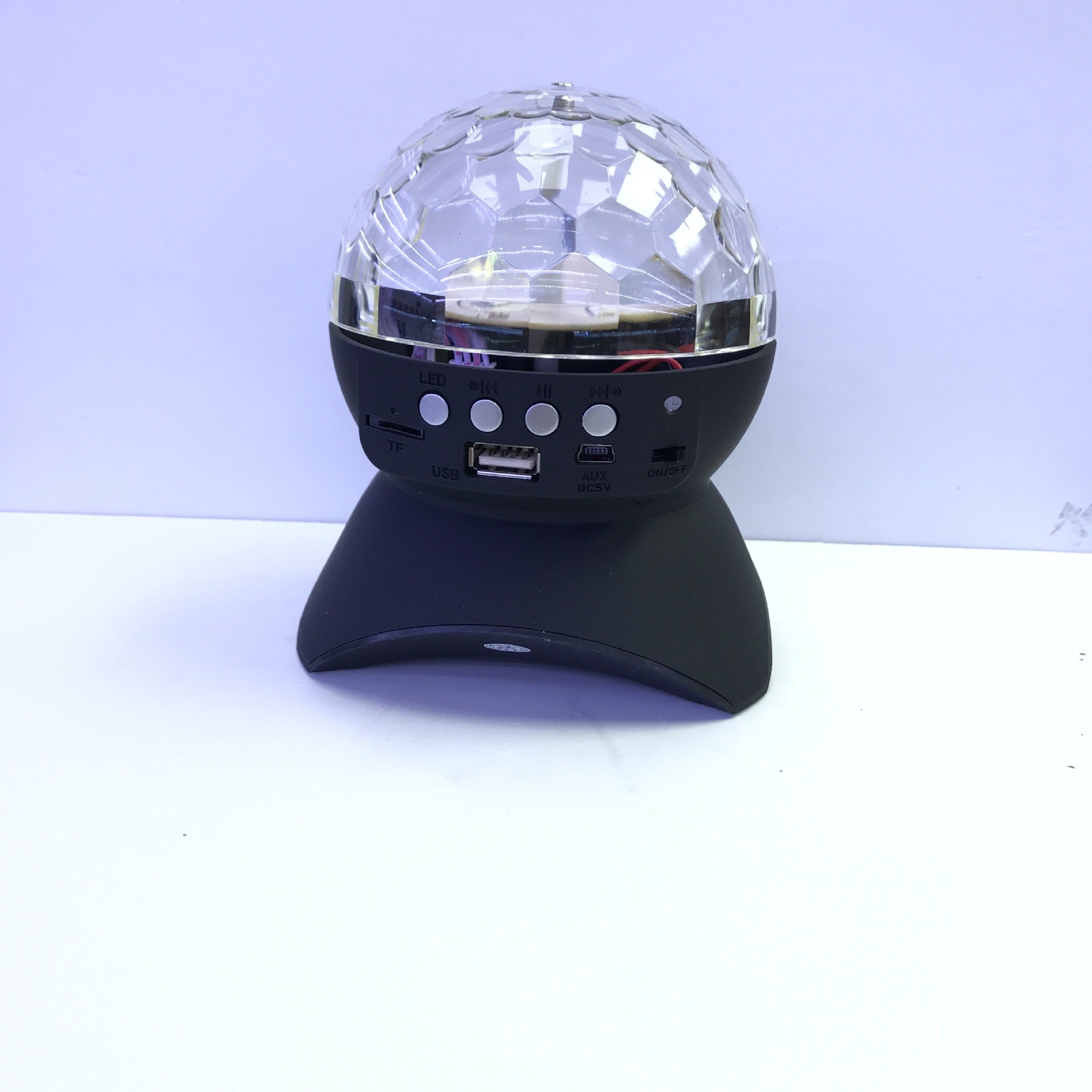 Colorful Mini LED Bluetooth Speaker with USB Connection