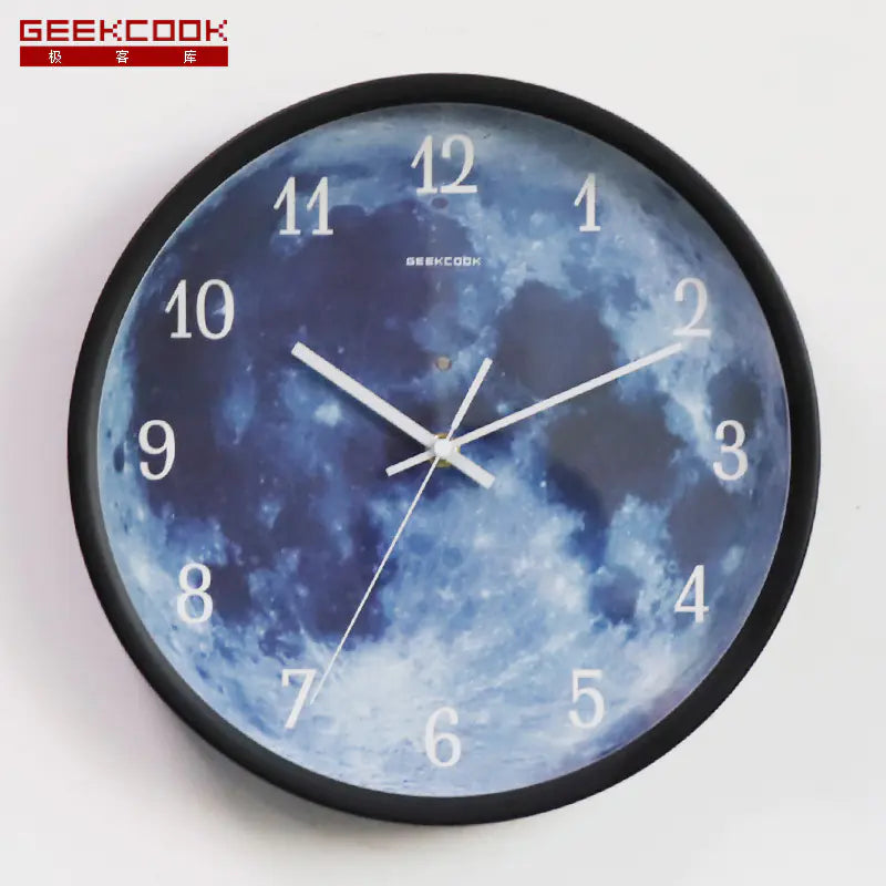 GeekCook Starry Blue Moon LED Sound Control Clock