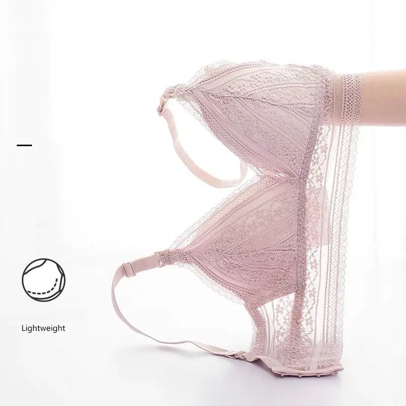 Sexy Lace Nursing Bra for Pregnant Women (Wireless)