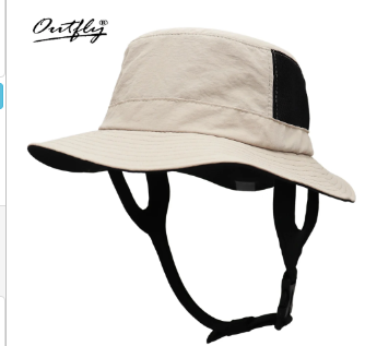 UV50+ Sun Protection Wide Brim Beach Hat (One Piece)