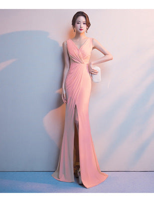 Elegant Long Mermaid Evening Dress for Women