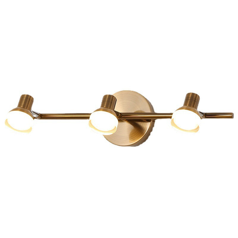 Modern Copper Wall Light for Bathroom Vanity Mirror
