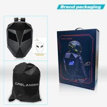 LED Backpack Screen with Luminous Eyes