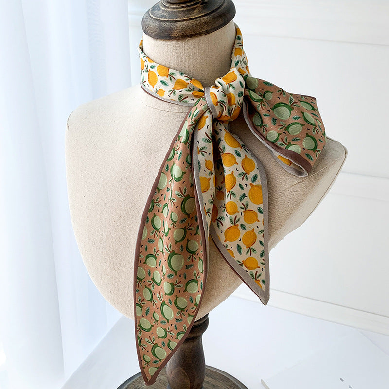 Multifunctional Printed Summer Sunscreen Scarf
