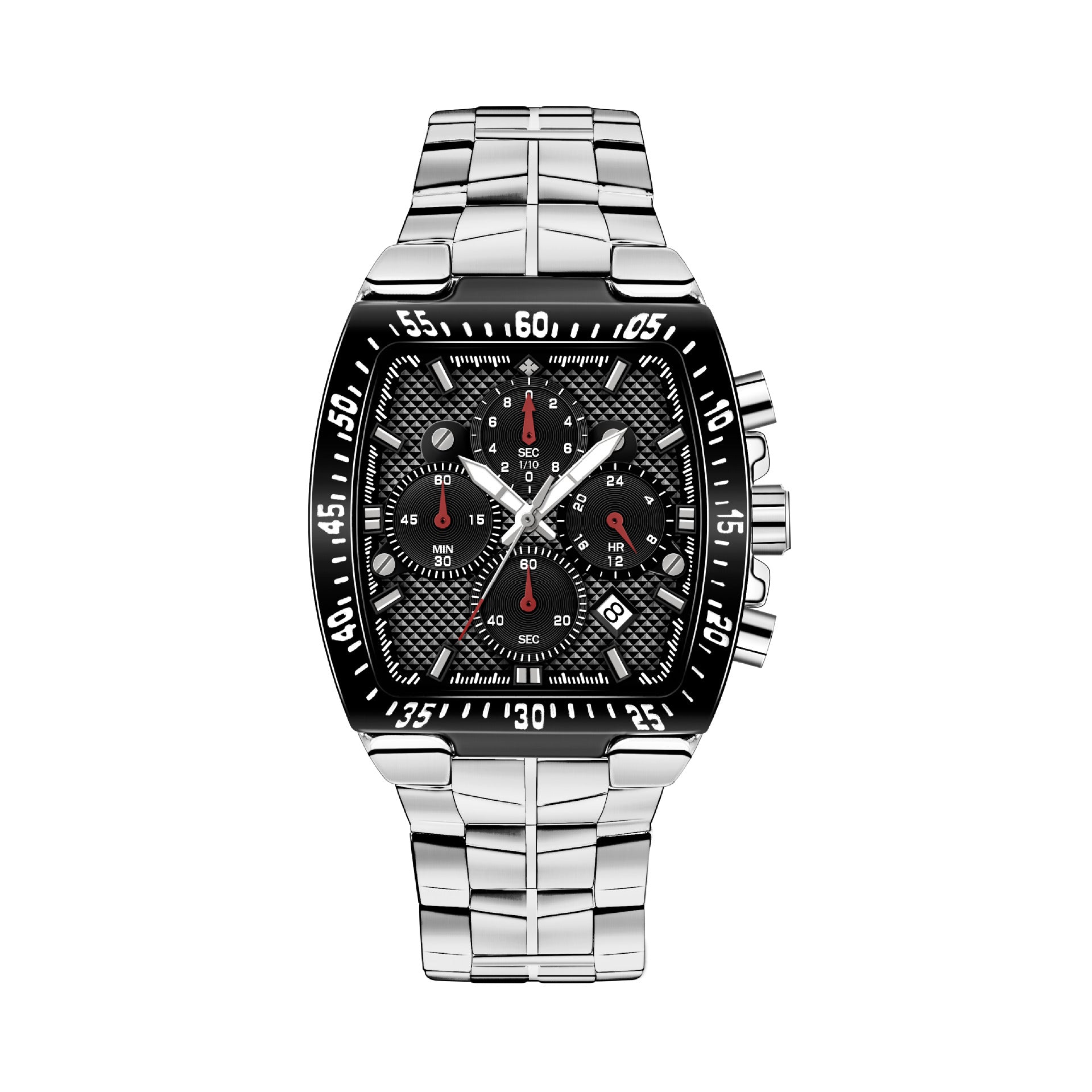 Waterproof Men's Steel Belt with Seven Needles
