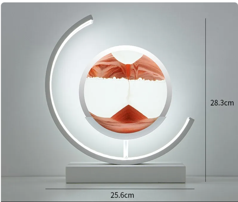 Hourglass Table Lamp