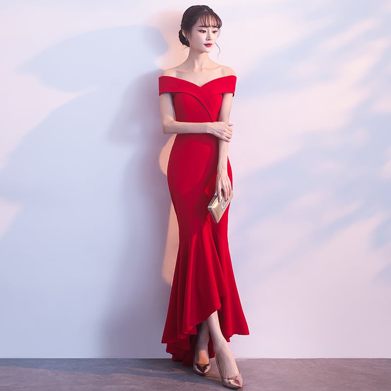 Off The Shoulder Maxi Dress for Women
