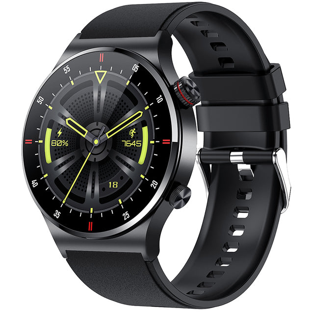 QW33 Smart Watch with ECG, PPG, Music, and Pedometer