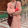 Loose Long Sleeve Retro Coat with Timeless Style