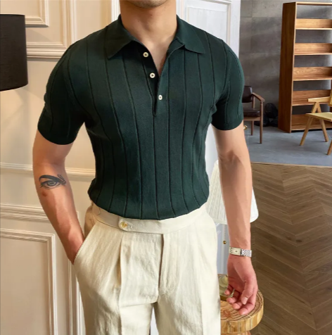 Men's Slim-Fit Polo Shirt