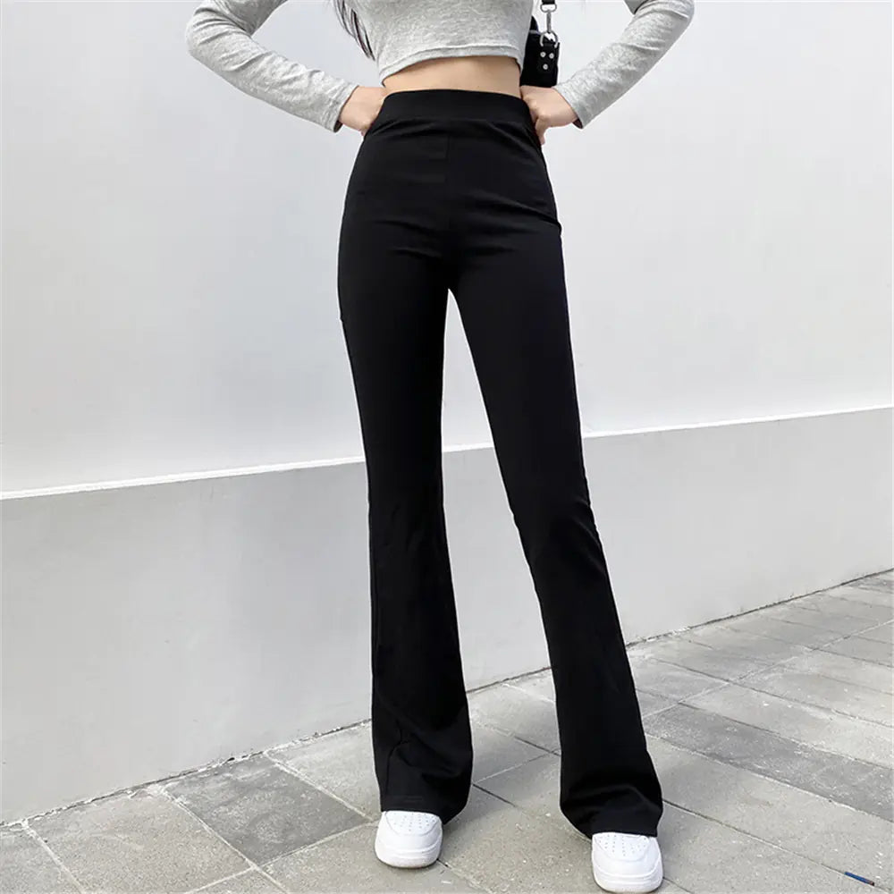 Comfortable High Waist Wide Leg Casual Pants for Women