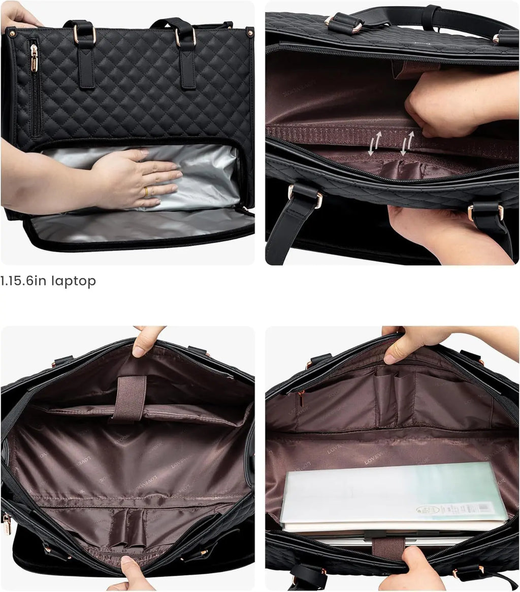 Women's Insulated Lunch & Laptop Bag