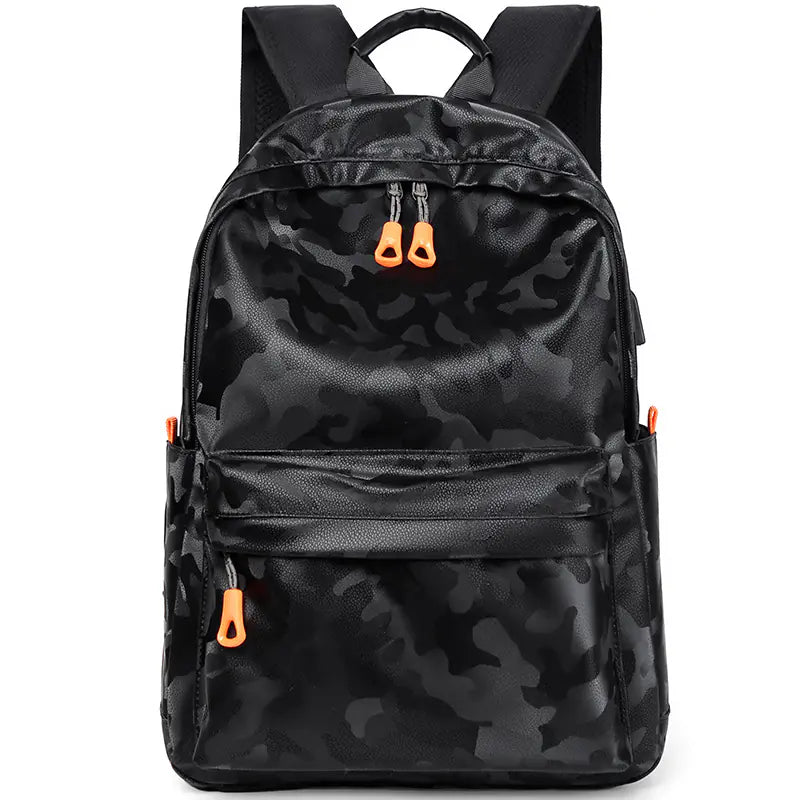 Men's Soft Leather Shoulder Laptop Bag