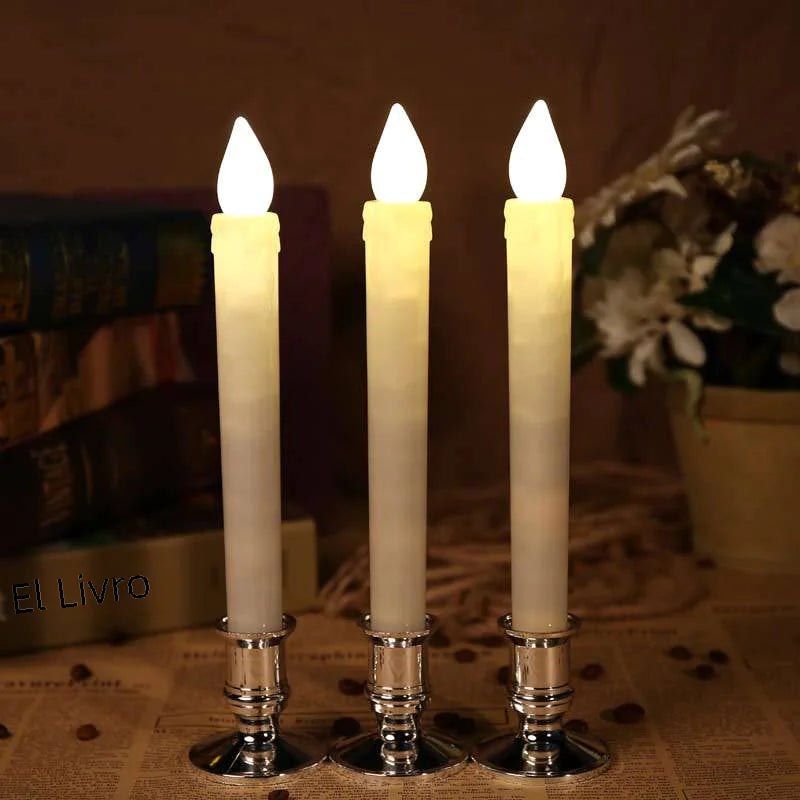 AA Realistic Long Electronic Candle for Birthdays