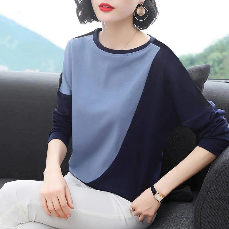 Asymmetric Fashion Tight T-Shirt