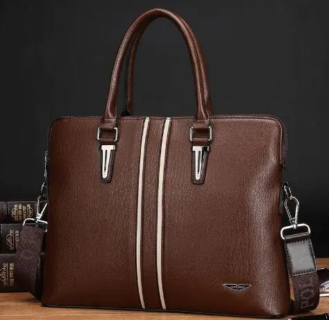 Leather Tote and Crossbody Bag